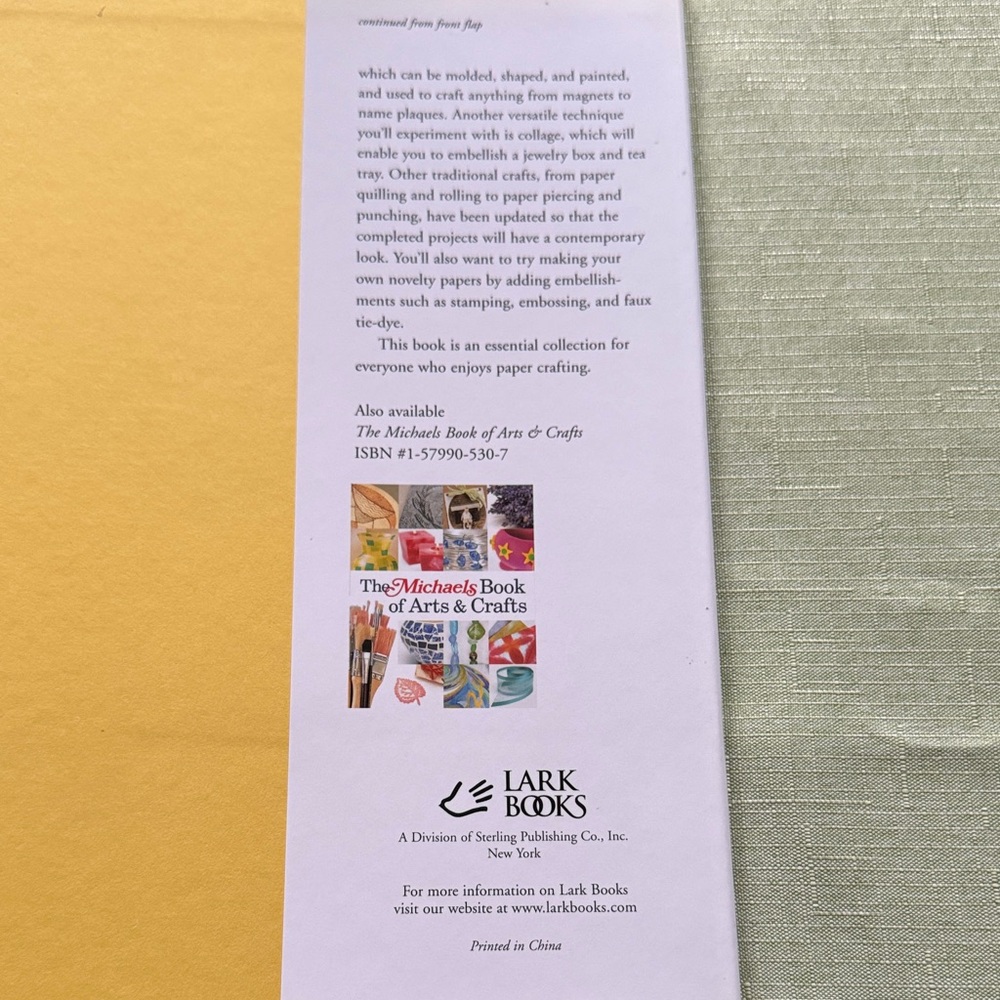 The Michaels Book of Paper Crafts - Picture 4 of 4